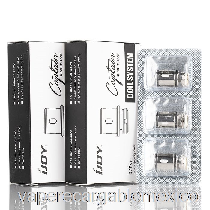 Bobinas De Repuesto Vape Recargable Ijoy Capitán Ca Bobinas 0.2ohm Ca3